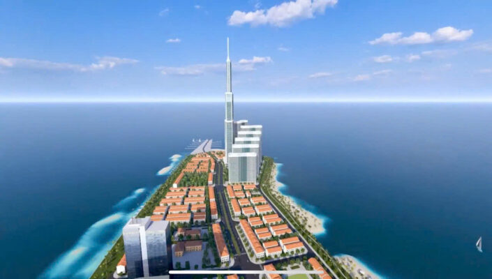 Tòa tháp 108 tầng Vinhomes Green Paradise Cần Giờ biểu tượng mới TP.HCM