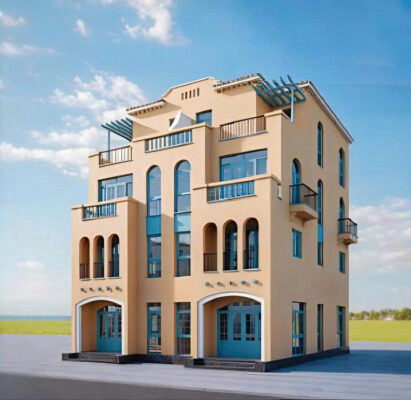 Biệt thự song lập Vinhomes Green Paradise Cần Giờ sang trọng phong cách Địa Trung Hải