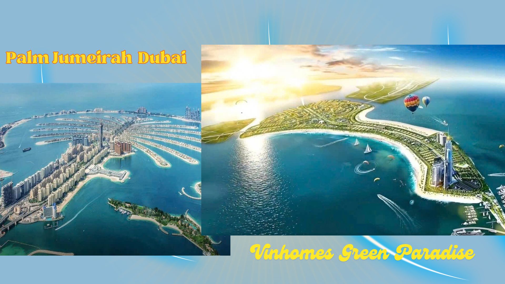Vinhomes Green Paradise Cần Giờ – siêu đô thị biển 2.870 ha được ví như Palm Jumeirah của Dubai tại Việt Nam, cơ hội đầu tư giai đoạn vàng với tiềm năng tăng giá bền vững.